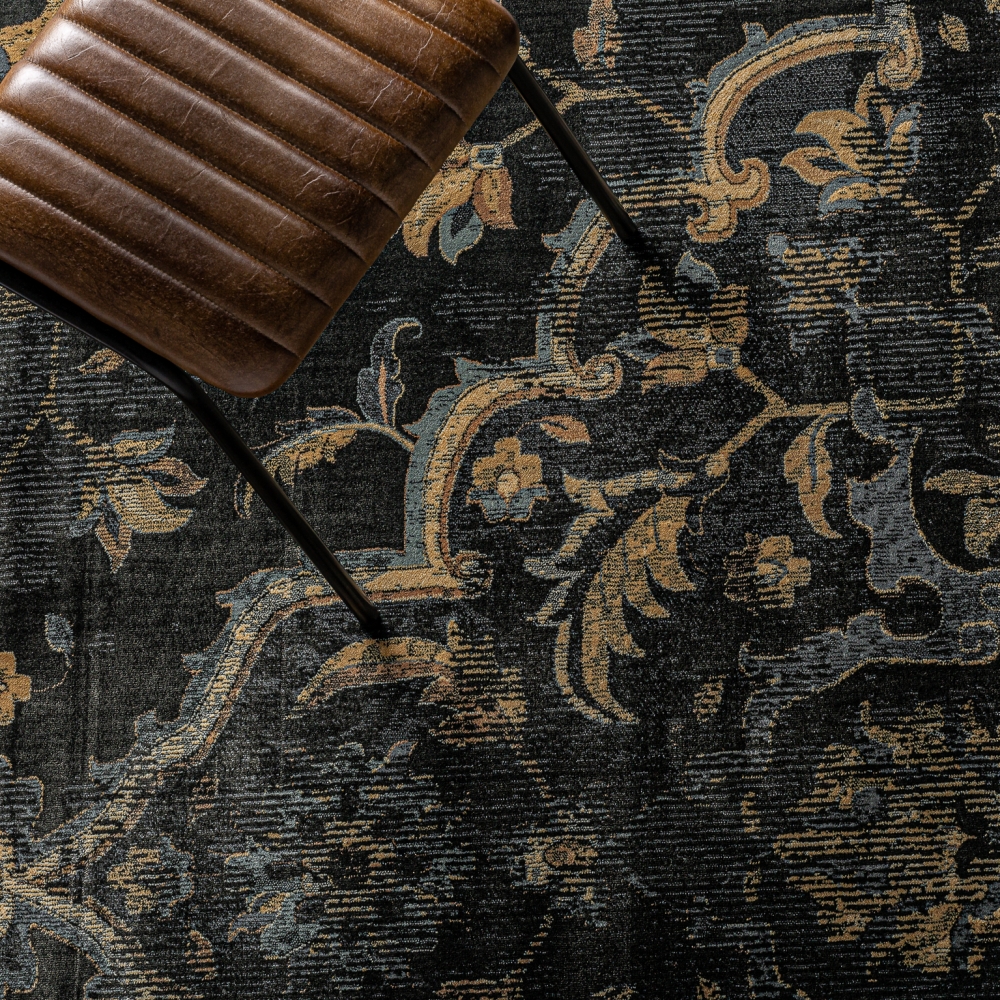 Rectangular Viscose Rug 'Nom' Rectangle