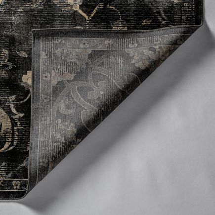 Alfombra en Viscosa Rectangular Nom reverso de la pieza