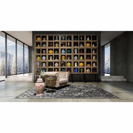 Rectangular Viscose Rug Nom : Procomobel