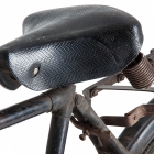 Bicicleta Decorativa de Hierro Guillet foto detalle sillín negro