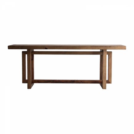 Recycled Pine Wood Console Guerin | Procomobel