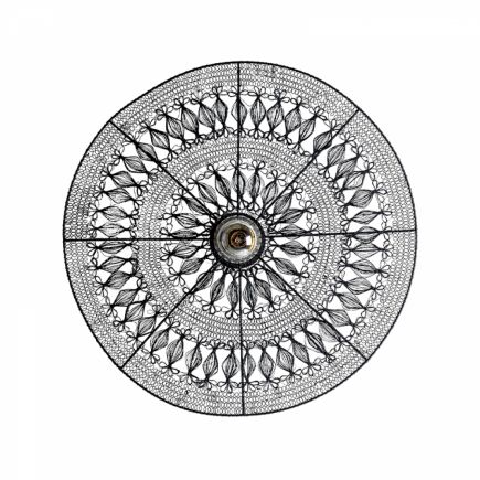 Iron Wall Lamp Barbe | Procomobel