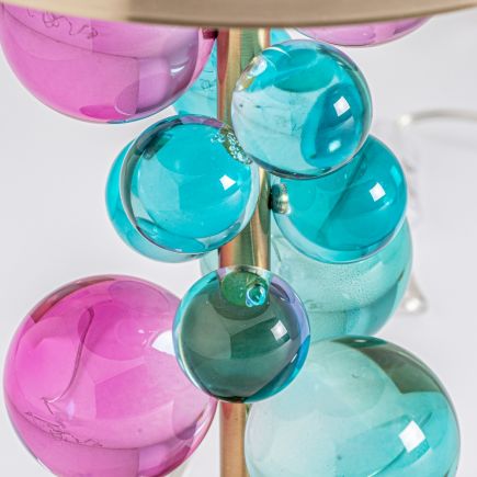Olivier Glass Bead Table Lamp : Procomobel