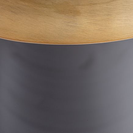 Lámpara de Sobremesa Moderna Brun borde inferior de la pantalla dorada