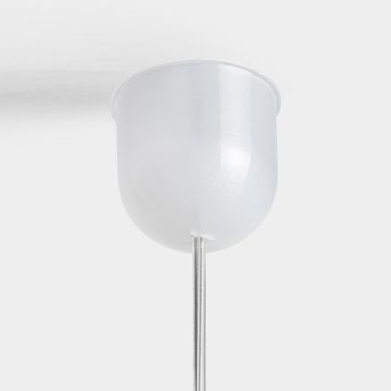 Lámpara Colgante de Fibra Natural Brunet embellecedor soporte techo
