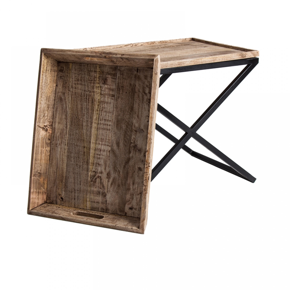 Mesa Camarera de Madera de Mango ‘Laurent’