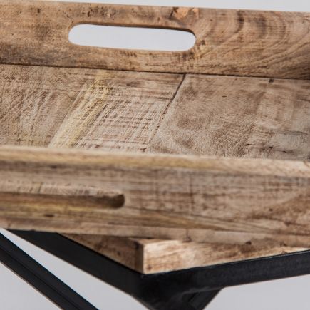 Mango Wooden Waiter Table Laurent | Procomobel