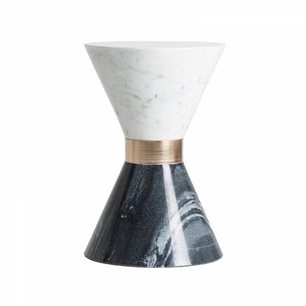 Unique Marble Side Table Morel | Procomobel