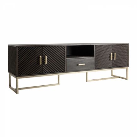 Coupe Wooden Handle TV Cabinet : Procomobel