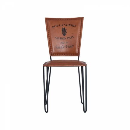 Weber Goatskin Leather Chair | Procomobel