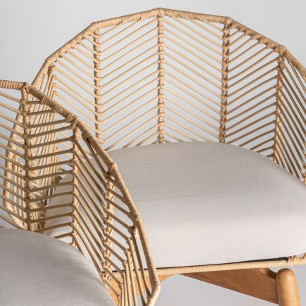 Silla de Ratán Natural Robin