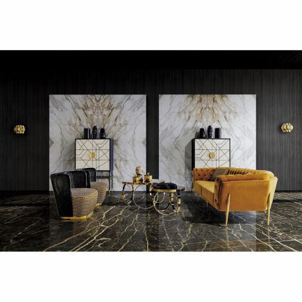 Rubber Wooden Armchair with Rattan Lagarde : Procomobel