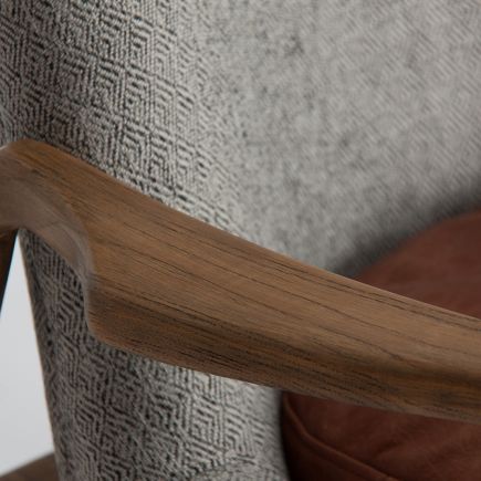 Mary Spruce Wood Armchair | Procomobel