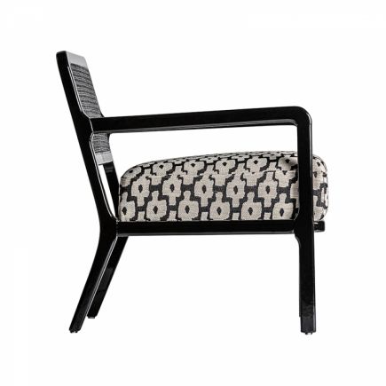 Sillón Madera de Caucho Lombard lateral derecho
