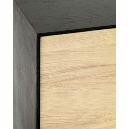 Oak Sideboard 2 Doors 3 Drawers Blackbird | Procomobel