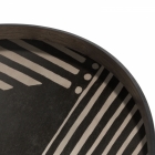 Imagen de Detalle Bandeja Redonda en Madera Asymmetric Dot
