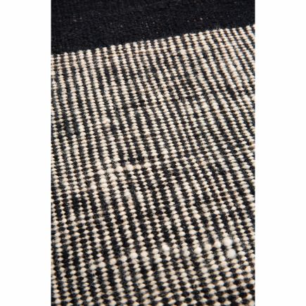 Kilim Black 'Dots' rug | Procomobel
