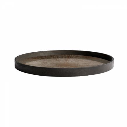 Round Tray Bronze Slice | Procomobel