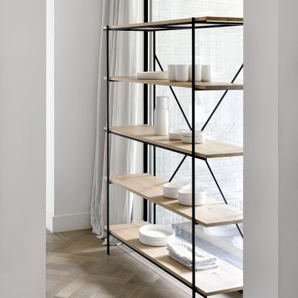 Oak Wood Shelf Rise | Procomobel