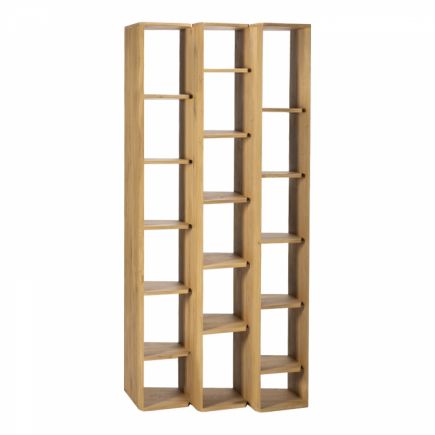 Oak Wooden Shelf Stairs | Procomobel