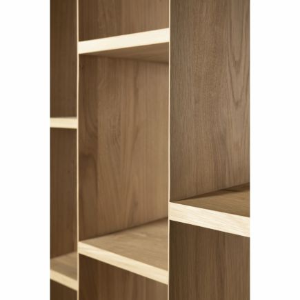 Oak Wooden Shelf Stairs | Procomobel