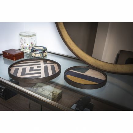 Wooden tray Geo Study | Procomobel