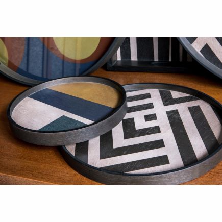 Bandeja Graphite Chevron