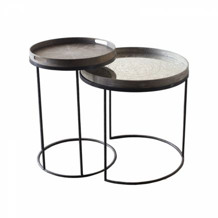 Set of Nido Round Side Tables | Procomobel
