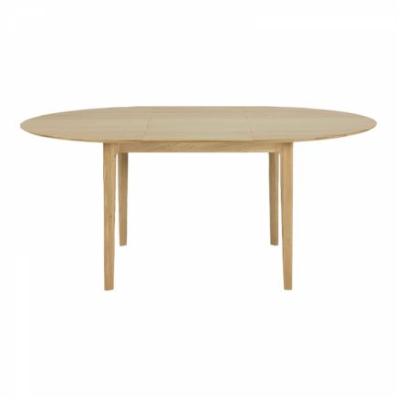 Mesa Redonda Extensible Bok Roble Extendida
