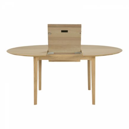 Mesa Redonda Extensible Bok Roble