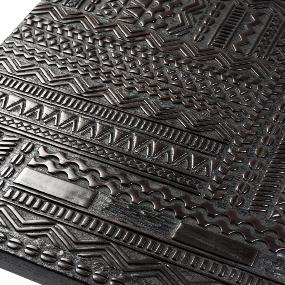 Mesa de Centro Negra Tabwa ‘Blok’