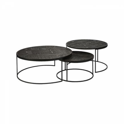 Set of 3 Coffee Tables Tabwa | Procomobel