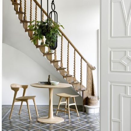Round Dining Table Oak Torsion : Procomobel