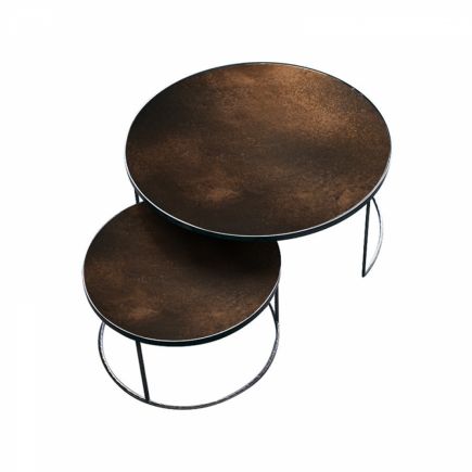 Set of 2 Nesting Tables Nesting | Procomobel