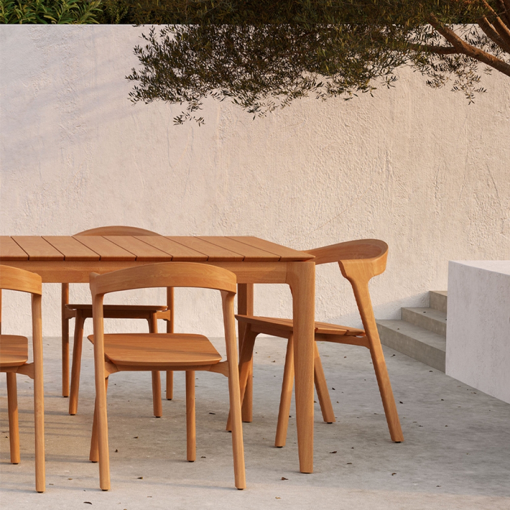 Teak Outdoor Chair 'Bok'