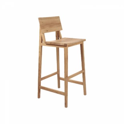 High Stool in Oak N4 | Procomobel