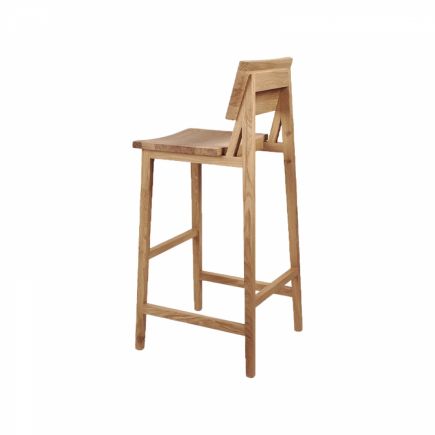 High Stool in Oak N4 | Procomobel