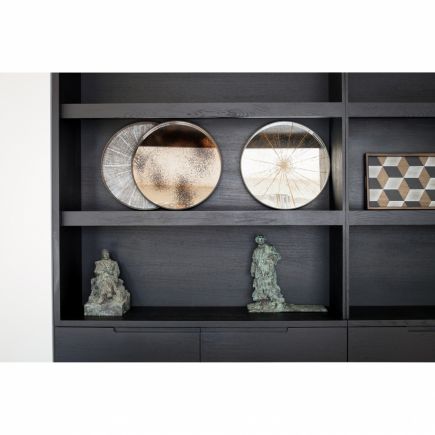 Round Wooden Tray 'White Slice' | Procomobel