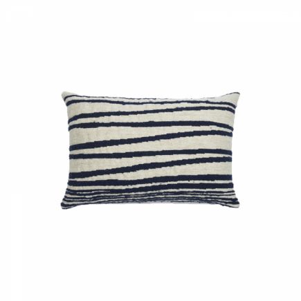 Lumbar Cushion White Stripes | Procomobel