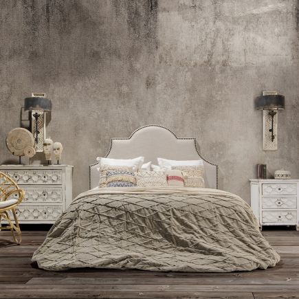 Marriage Headboard in Fabric Vasseur | Procomobel