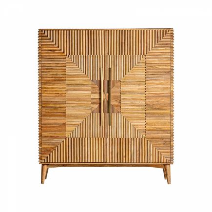 Clement Handle Wooden Cupboard Sideboard : Procomobel