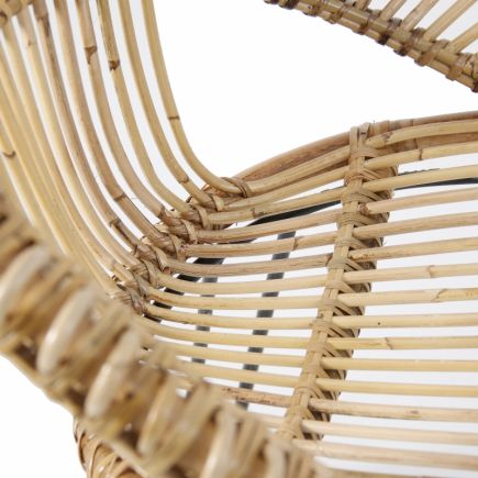 Marechal Natural Rattan Round Armchair | Procomobel