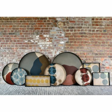 Connected Dots Round Tray | Procomobel