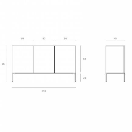 Tabwa Teak Sideboard | Procomobel