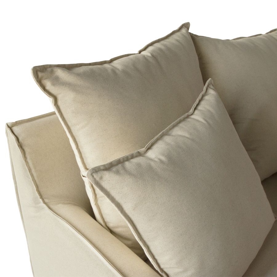 Chaiselongue Linen Sofa 'Ida'