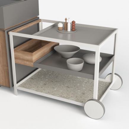 Trolley' Waitress Table with Wheels | Procomobel