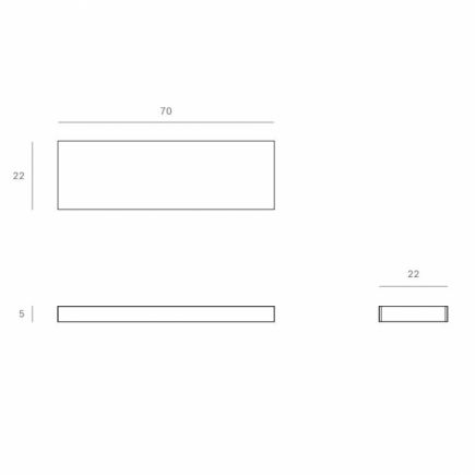 Oak Wall Shelf | Procomobel