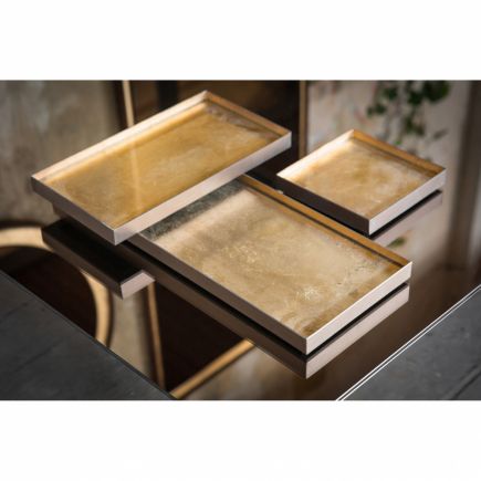Procomobel Gold Leaf Tray