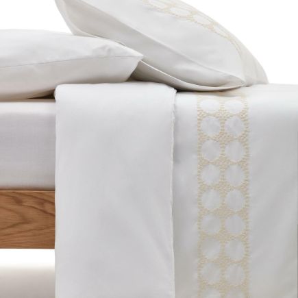 Sábana Bajera 100% algodón Blanco ‘Teia’