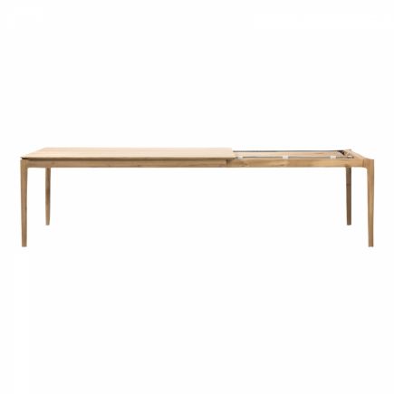Imagen de Detalle Mesa de Comedor Extensible Roble Bok